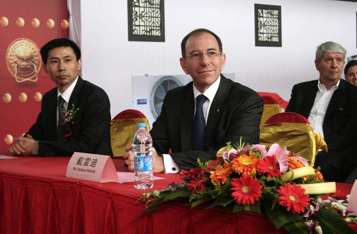 Eddie Cheng, Plant Manager (Changshu) - Stefano Deleidi, General Manager of LU-VE Asia Pacific (Hong Kong)