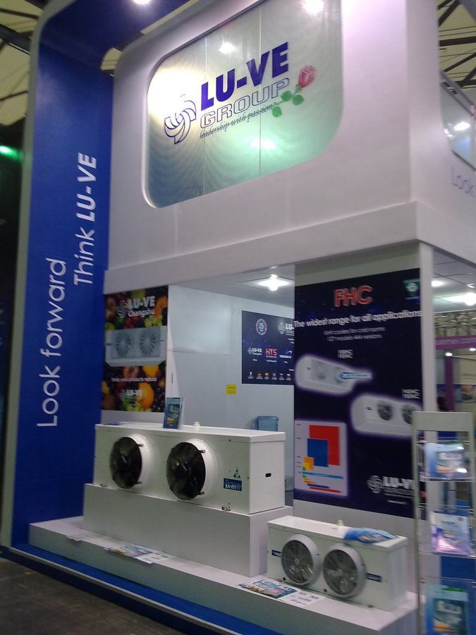 CR China Refrig. exhibition, Shanghai - LU-VE Group Stand