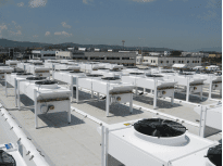 ARUBA – Arezzo, Italy - Data centre air conditioning  - 66 units - SAV7N 8421 air cooled condensers