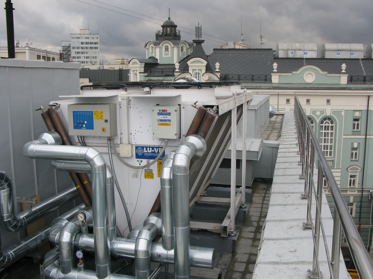 BOLSHOI THEATRE Moscow, Russia - Air conditioning system - EHLDN Dry coolers 