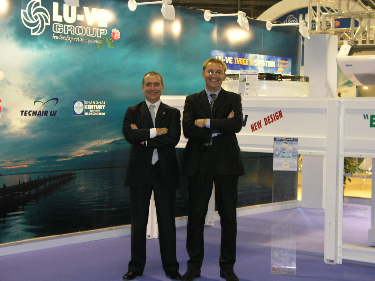 Fabio Liberali (PR manager) and Matteo Liberali (commercial director)