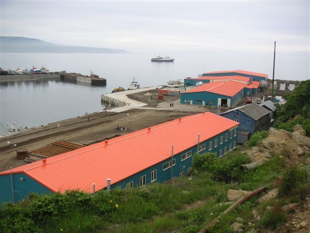FISH COLD STORE  - Sachalin Island -
Refrigeration installation - 8 pcs NHIA 684 GB ammonia unit coolers